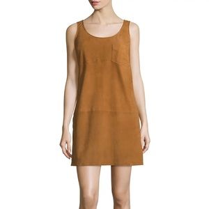 ATM Anthony Thomas Melillo Suede shift Dress